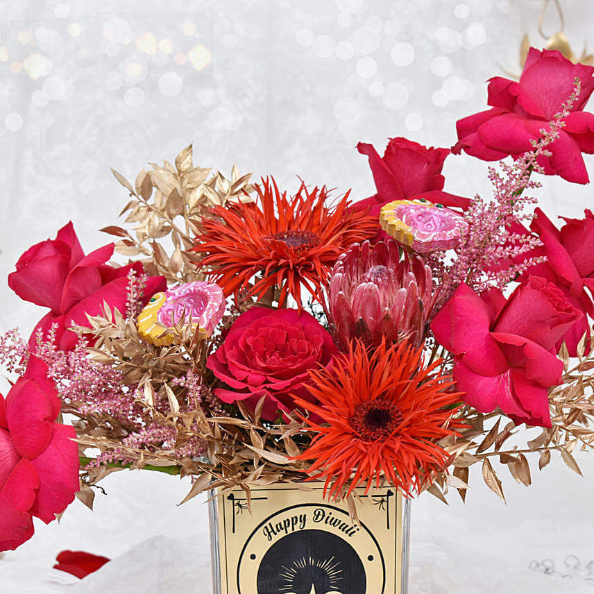 Happy Diwali Flower