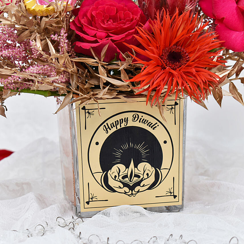 Happy Diwali Flower