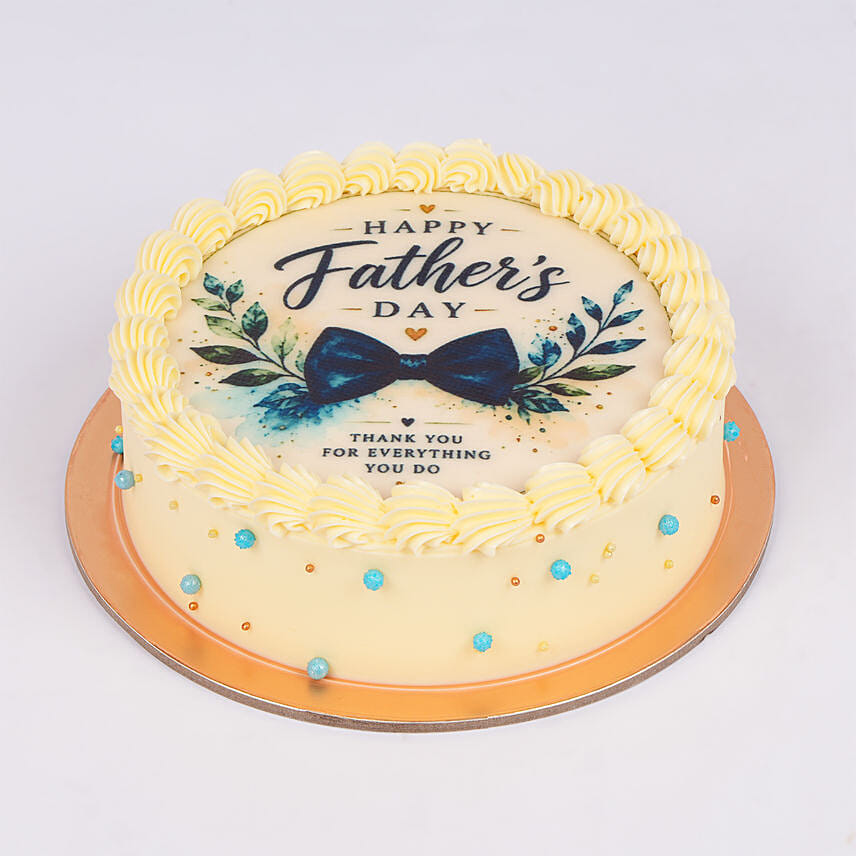 Happy Fathers Day Chocolate Celebration Cake