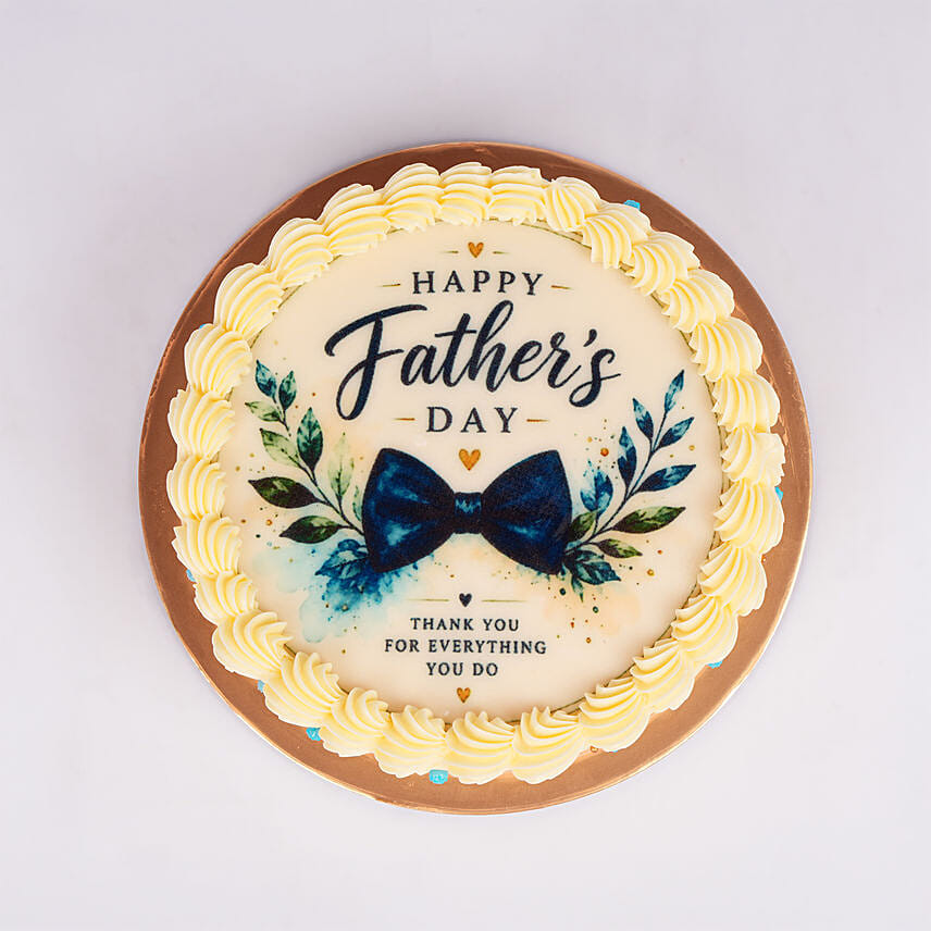 Happy Fathers Day Chocolate Celebration Cake