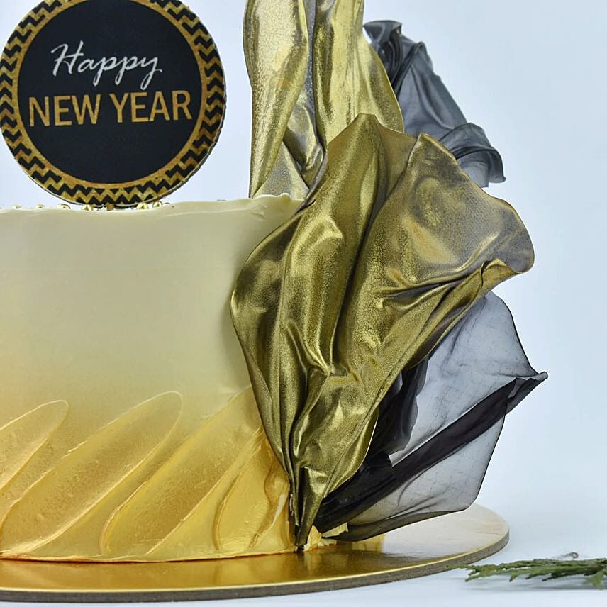 Happy New Year Designer Cake