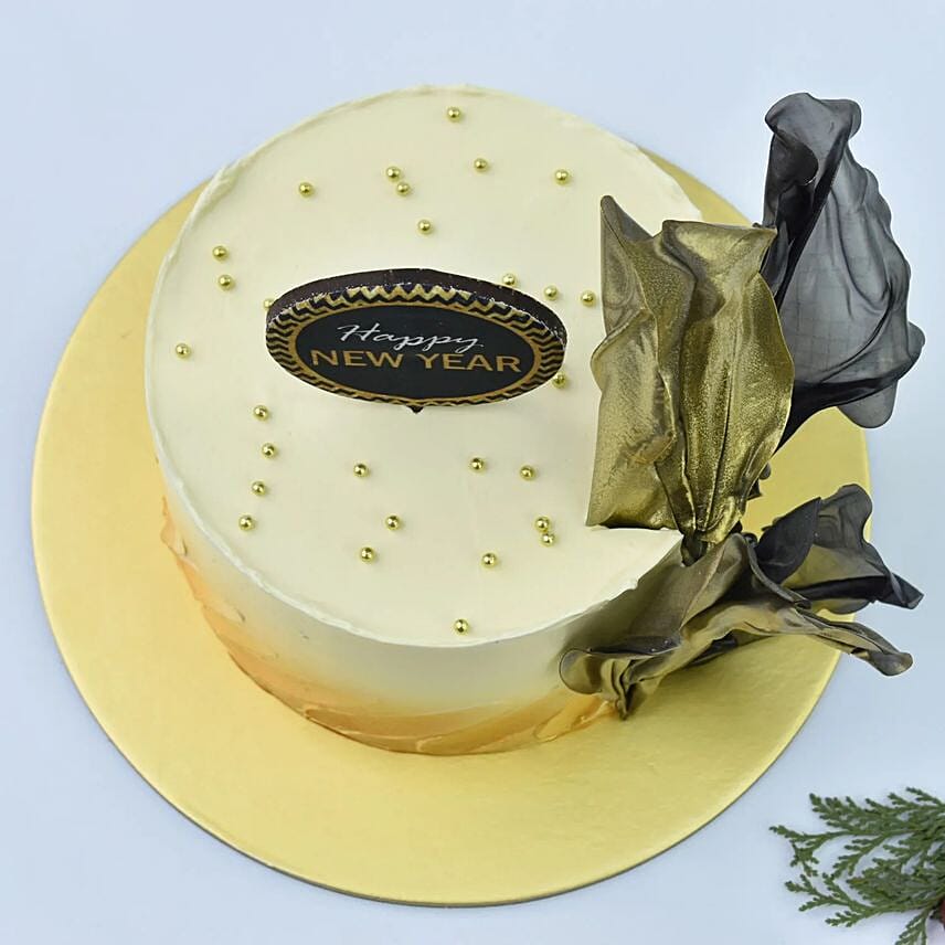 Happy New Year Designer Cake