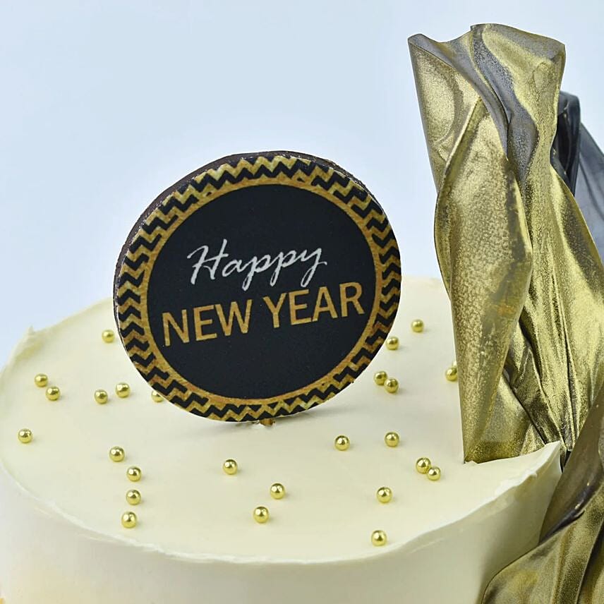 Happy New Year Designer Cake