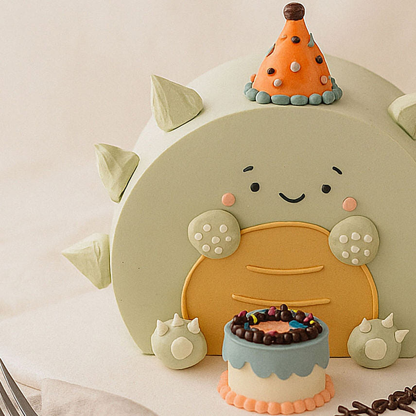 Happy Wishes  Dinosaur Choco Fudge Cake  1.5 KG