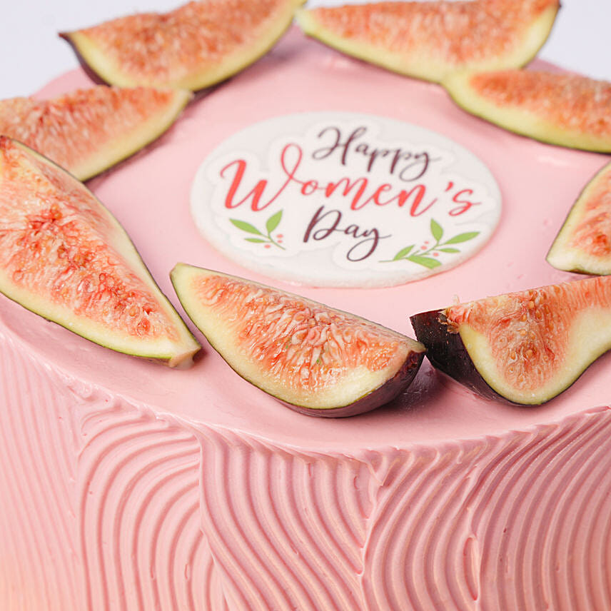 Happy Womens Day Fig Cake