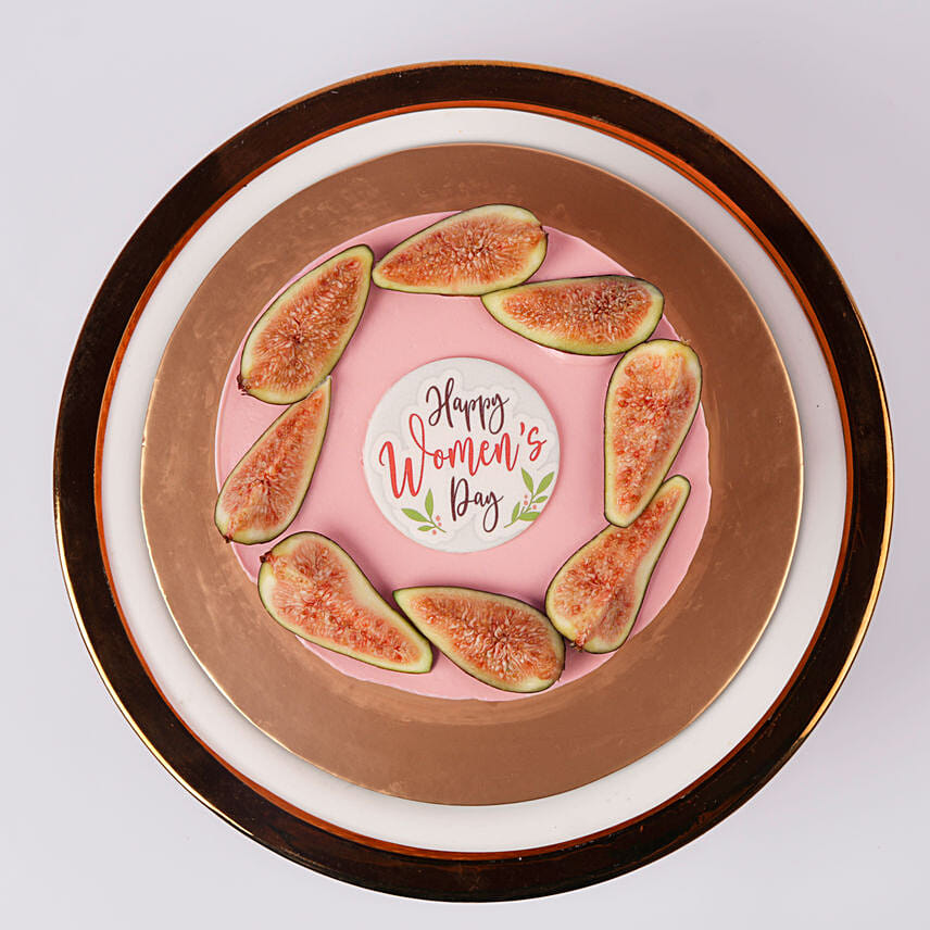 Happy Womens Day Fig Cake