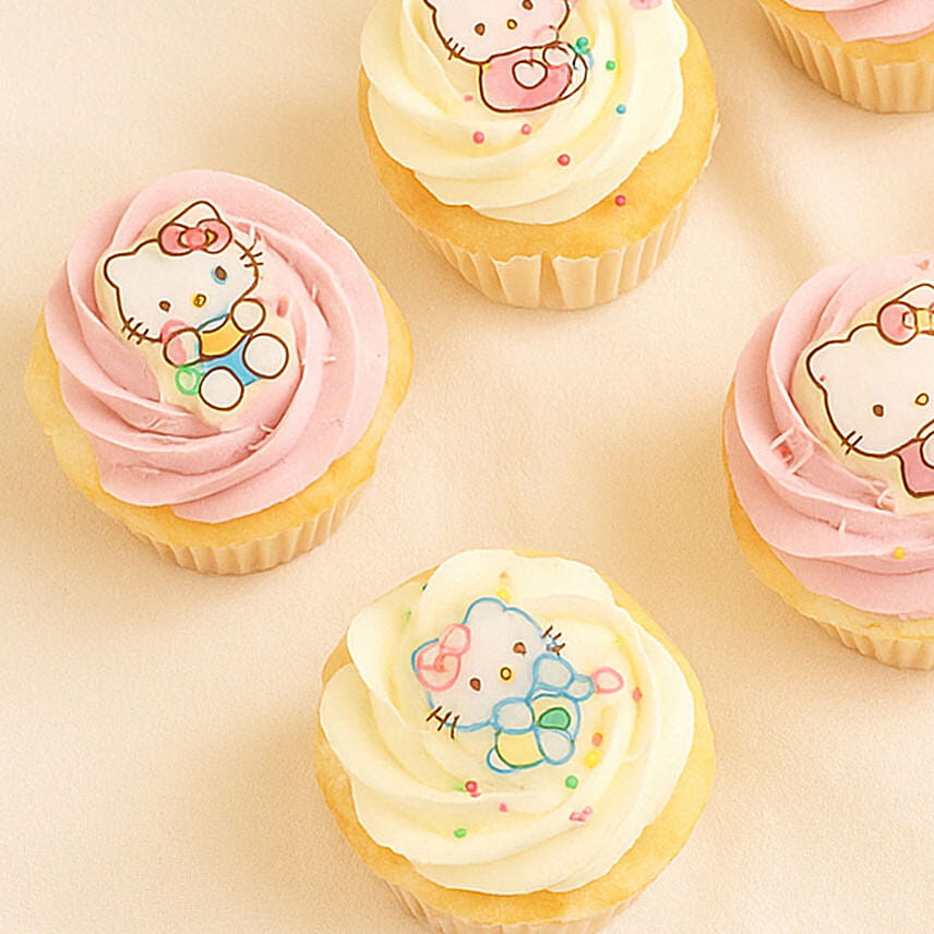 Hello Kitty Cupcakes
