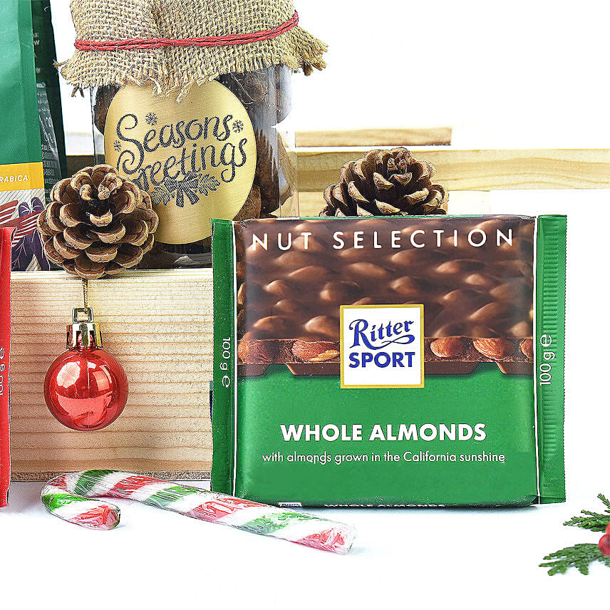 Holiday Cheer Coffee and Nibbles Box
