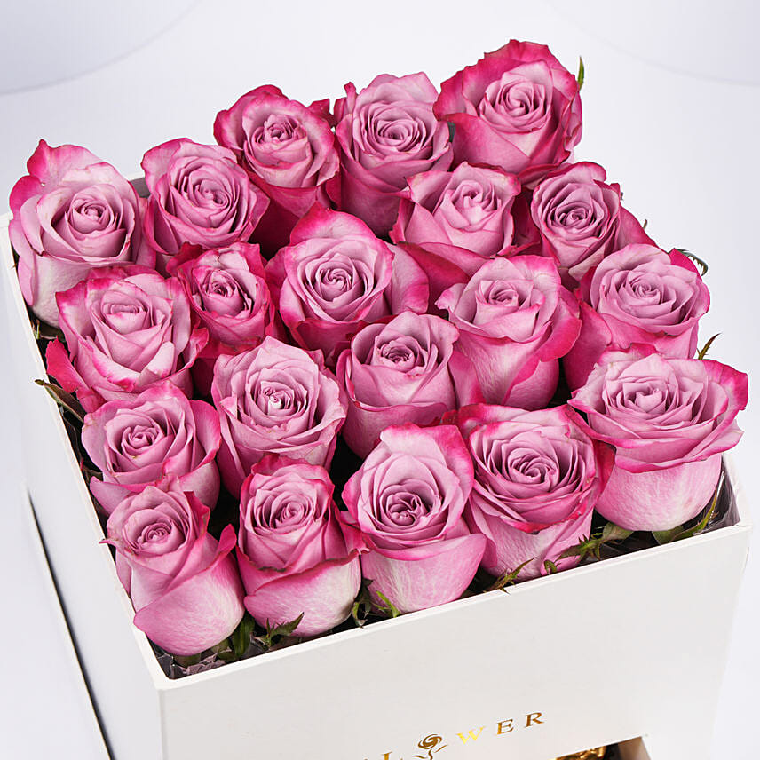 Hues Of Purple and Chocolates With Greeting Card