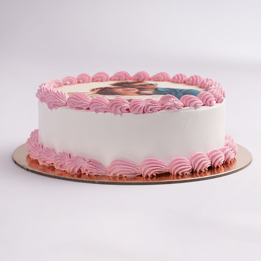 In Love Photo Cake- Truffle Half Kg Eggless