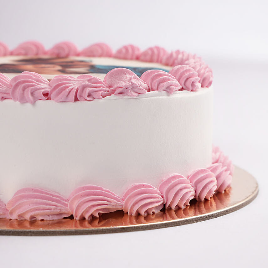 In Love Photo Cake- Truffle Half Kg Eggless