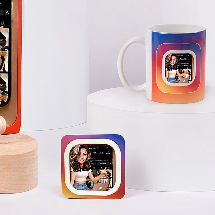 Instagram Inspired Photo Gift Set for Girl