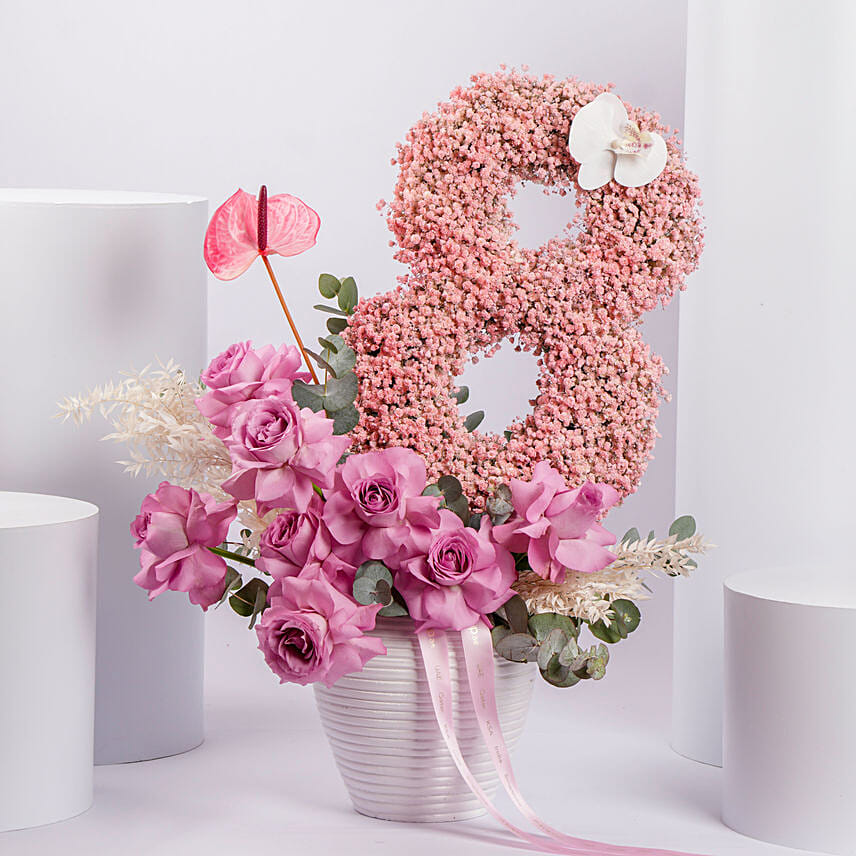 International Womens Day 8 Floral Arrangement