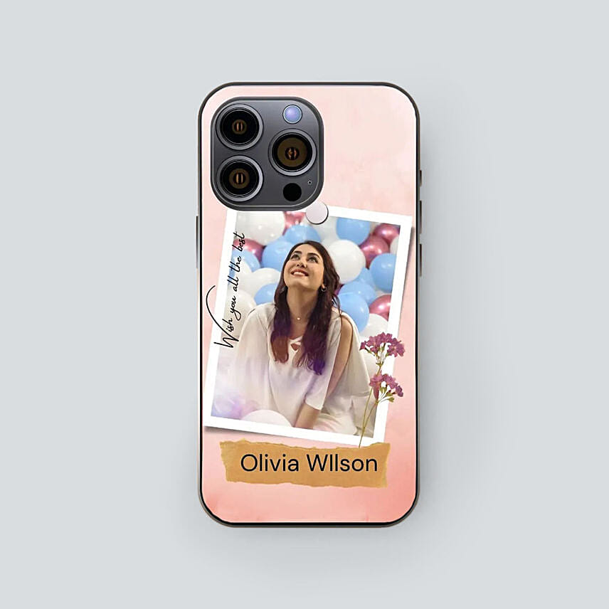Iphone 13 Case With Personalised Name And Photo