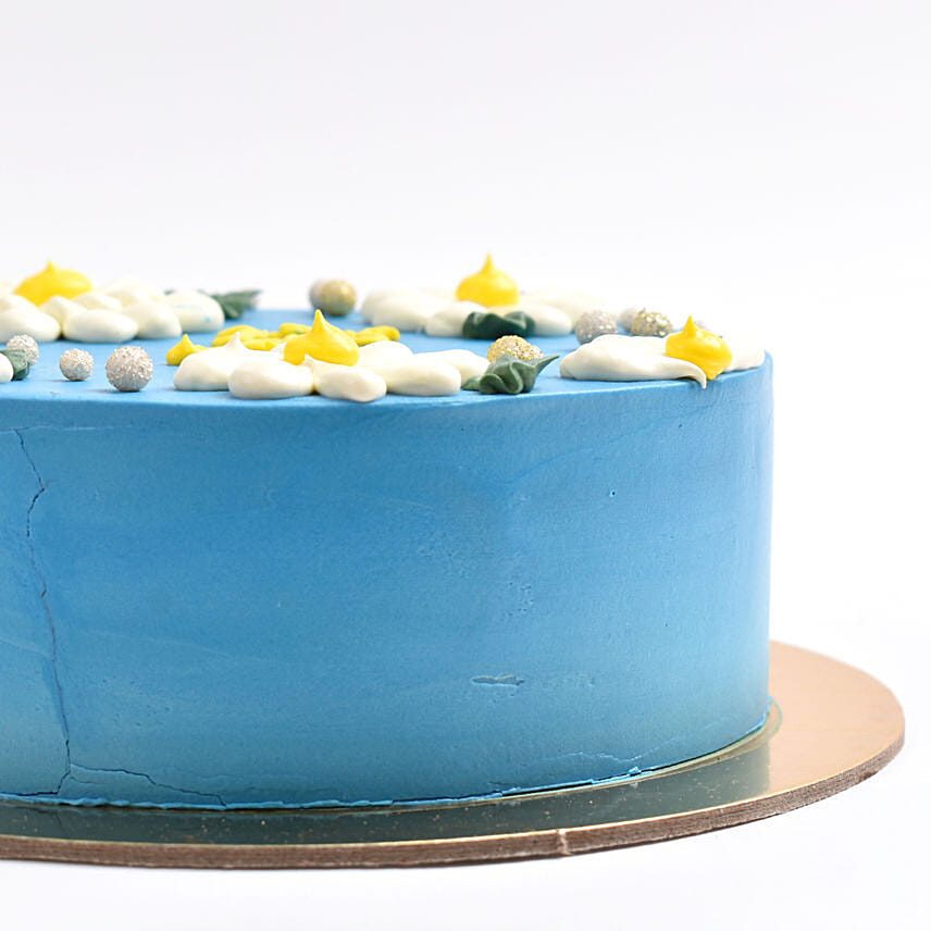 Its A Boy Cake 8 Portion Vanilla
