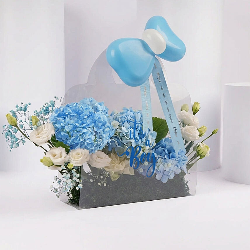 Its a Boy Flower Arrangement