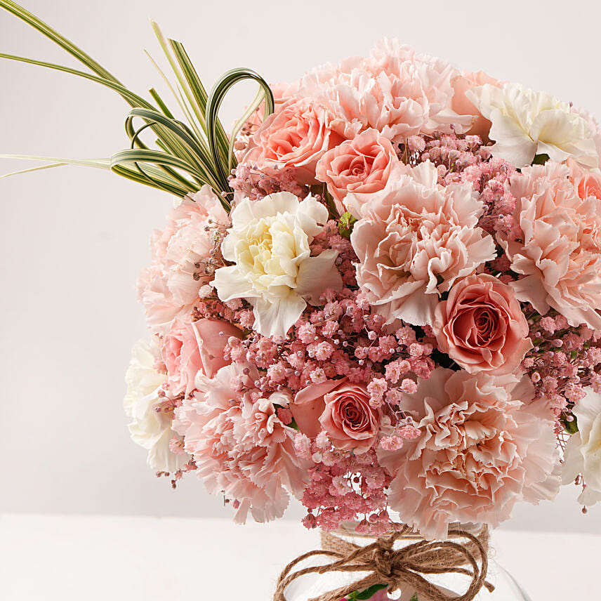 January Birthday Wishes Flower Vase