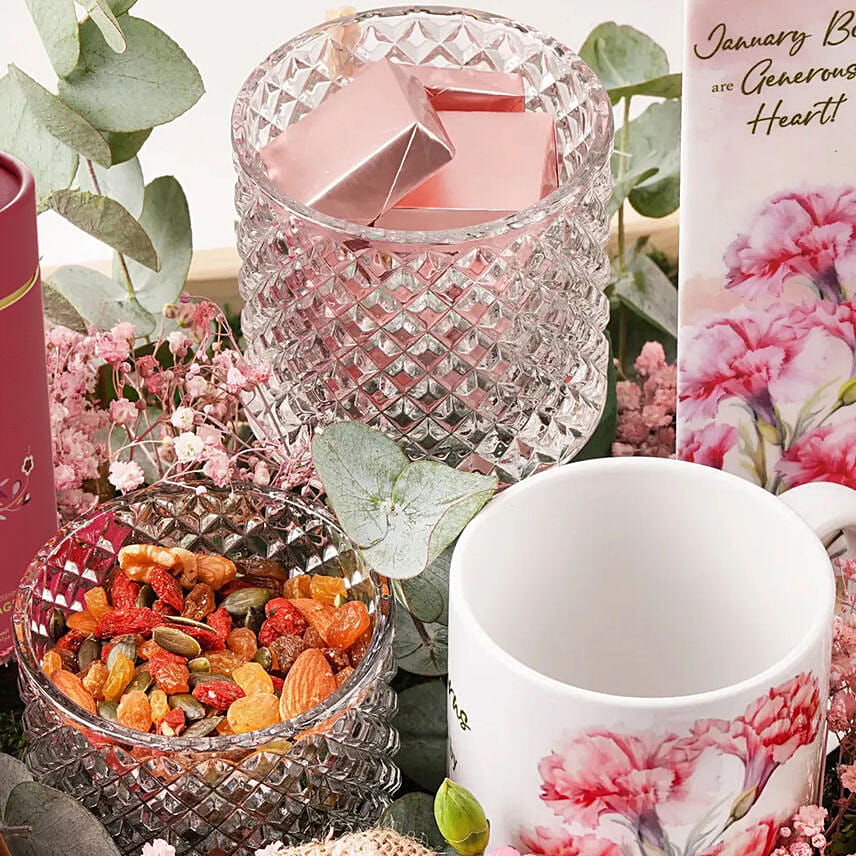 January Birthday Wishes Hamper