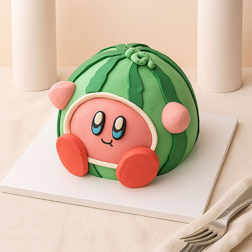 Jellycat Watermelon Theme Fudge Cake 2 KG