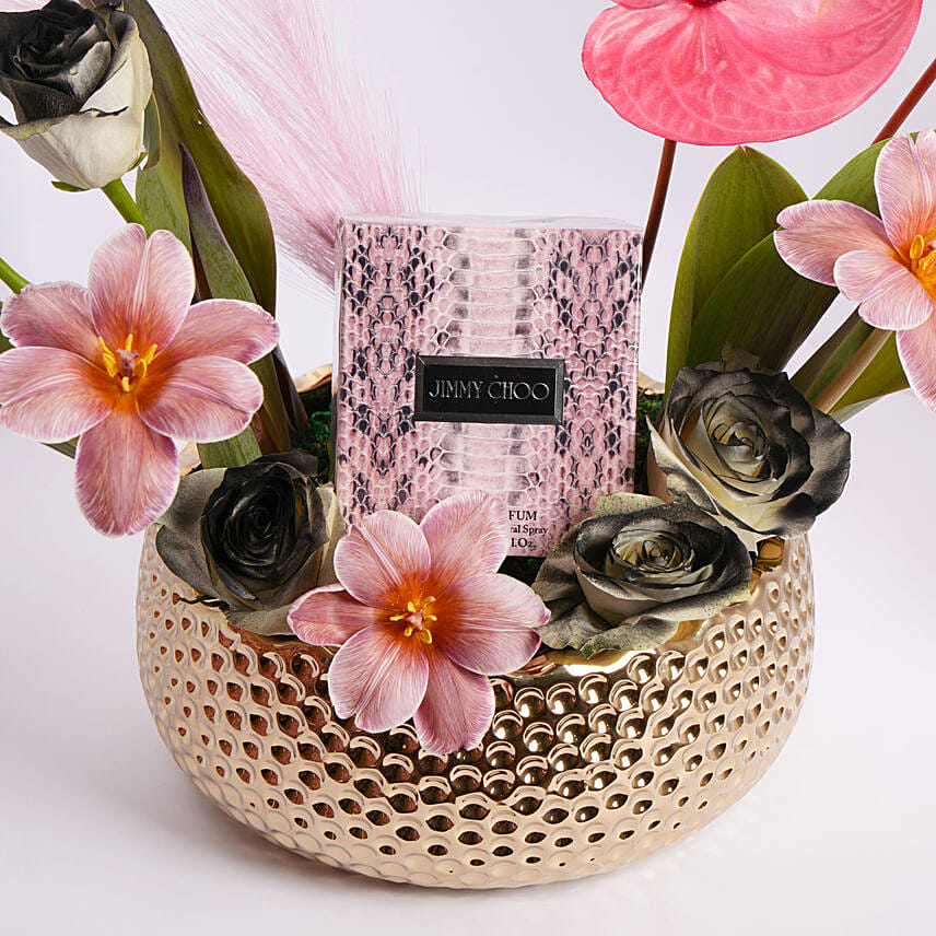 Jimmy Choo Edp For Women Luxury Gift Arrangement