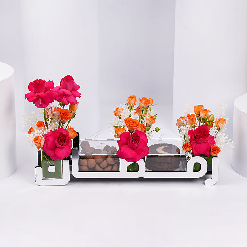 Joy of Holy Month Treats and Flowers