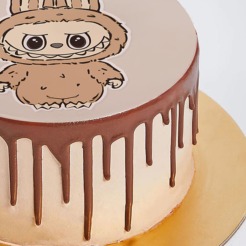 Labubu Red Velvet Cake