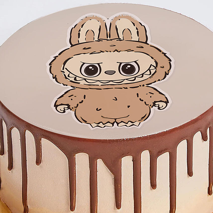 Labubu Red Velvet Cake