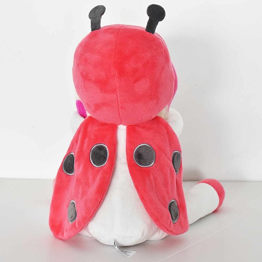 Ladybug Soft Toy with Baby Blanket