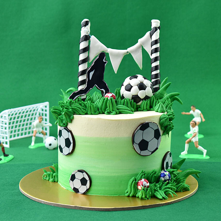 Lets Play Football Cake