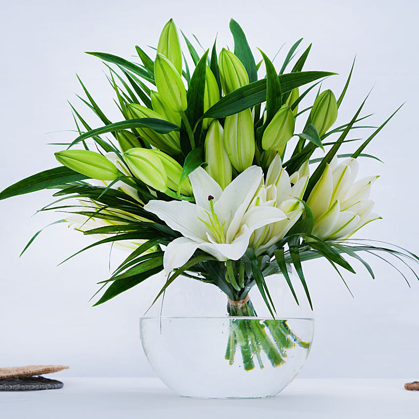 Lilies Happiness Arrangement
