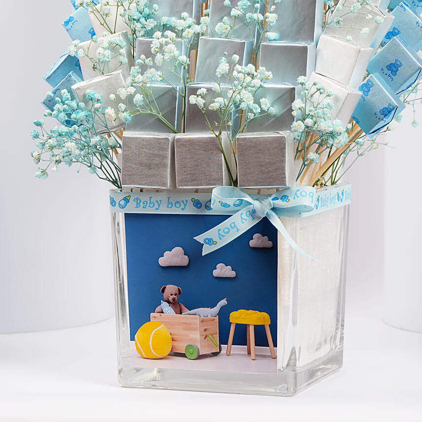Little Angel Chocolate Arrangement
