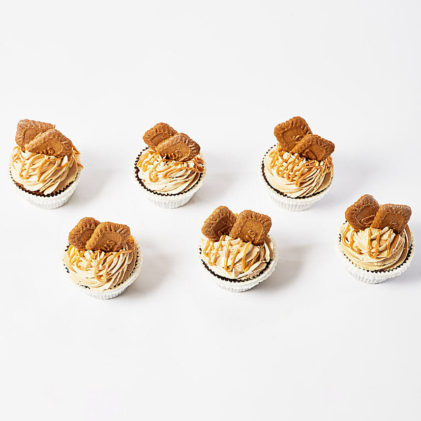 Lotus Biscoff Cup Cakes