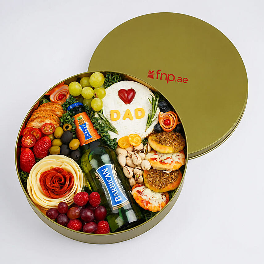 Love Dad Cheese Box With Barbican