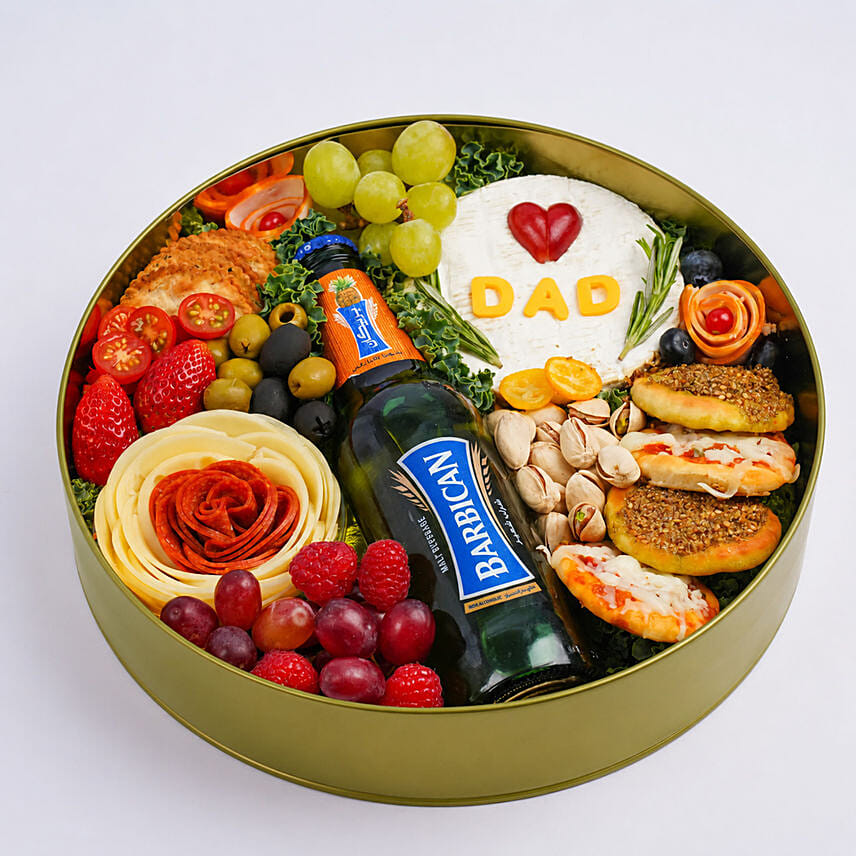 Love Dad Cheese Box With Barbican