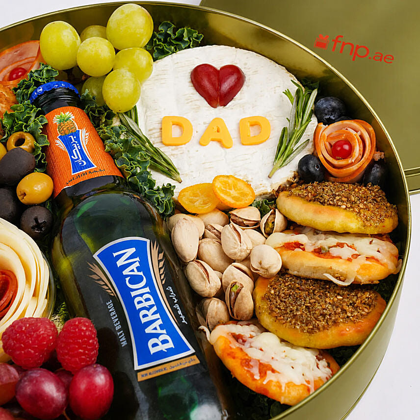 Love Dad Cheese Box With Barbican
