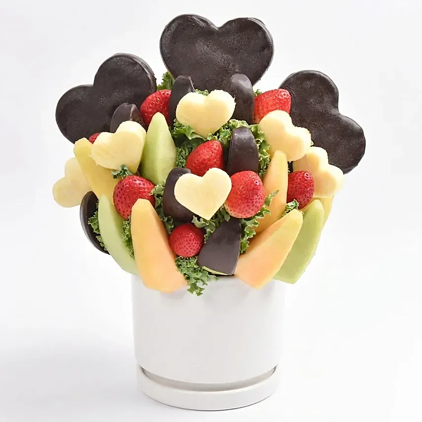 Love Fruit Arrangement