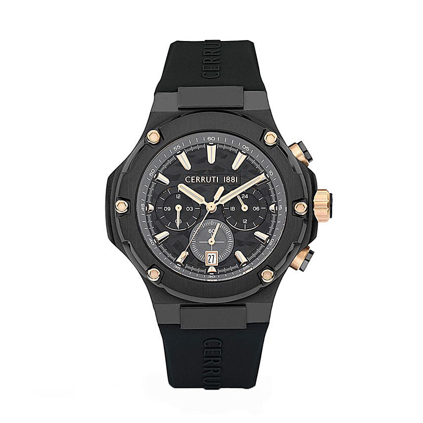 Love Until the End of Time Cerruti 1881 Watch and Flowers