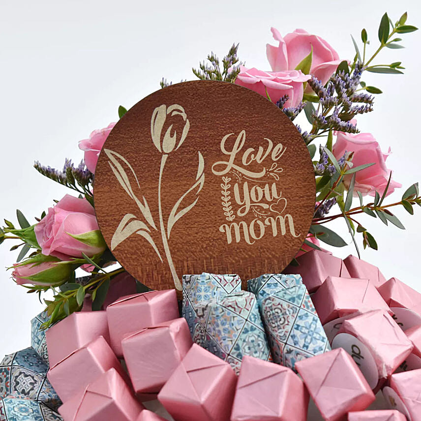 Love You Mom Chocolate Platter Special Platter