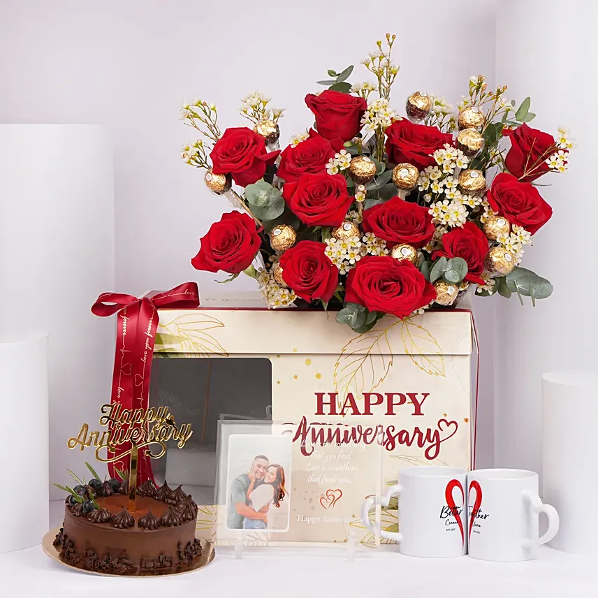 Personalised Signature Anniversary Gift Box