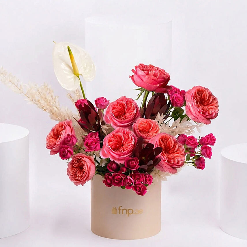 Luxury Desert Rose Mix Floral Box
