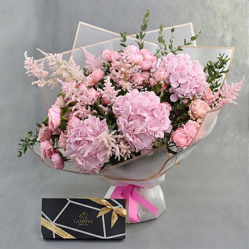 Ma Belle Florals and Godiva Chocolate