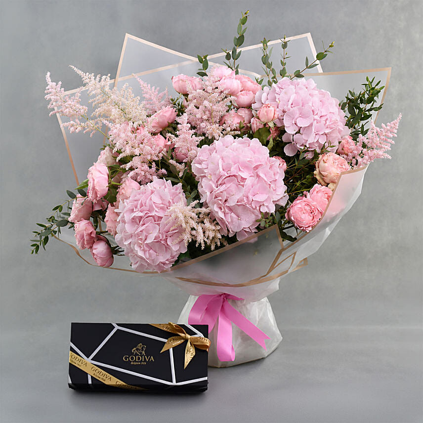 Ma Belle Florals and Godiva Chocolate