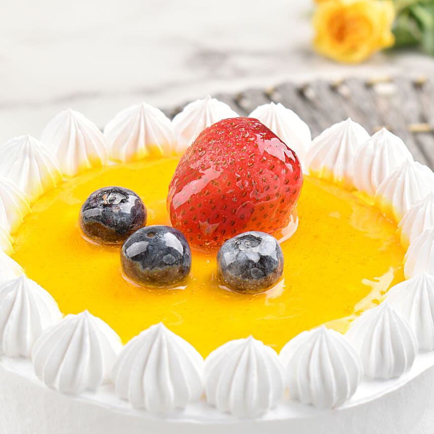Mango Ice Cream Cake 6 Portion