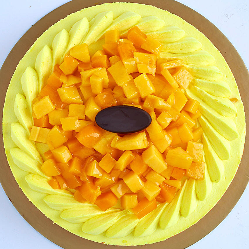 Mango Mousse Cake 12 Portion