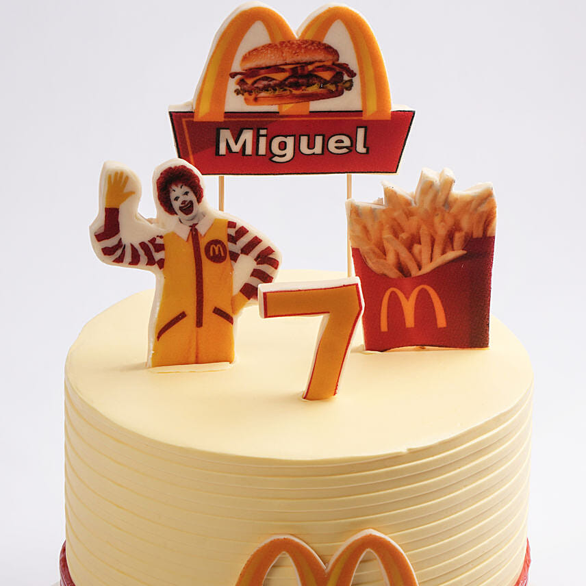 McDonald Birthday Delight Marble Cake