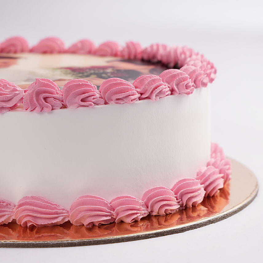 Memorable Anniversary Photo Cake 500Gm