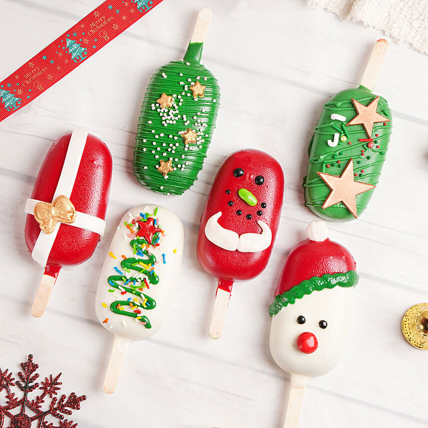 Merry Christmas Cake Pops