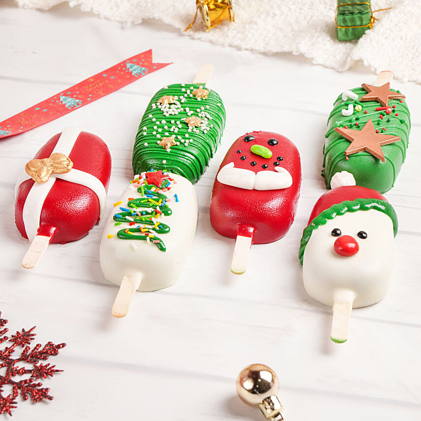 Merry Christmas Cake Pops
