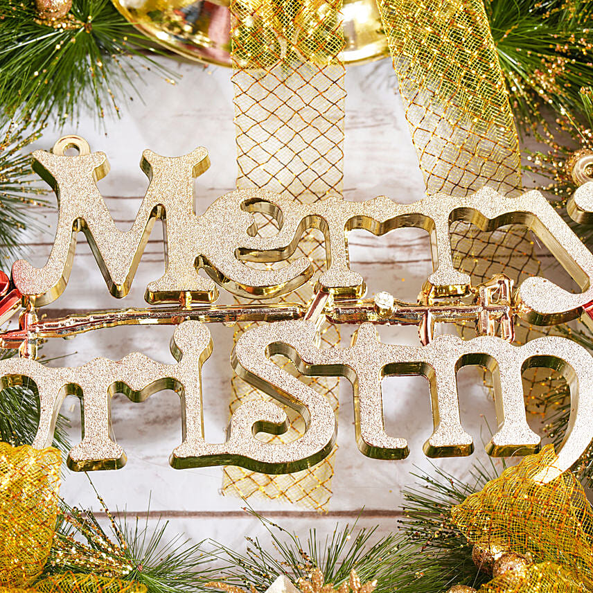 Merry Christmas Wreath