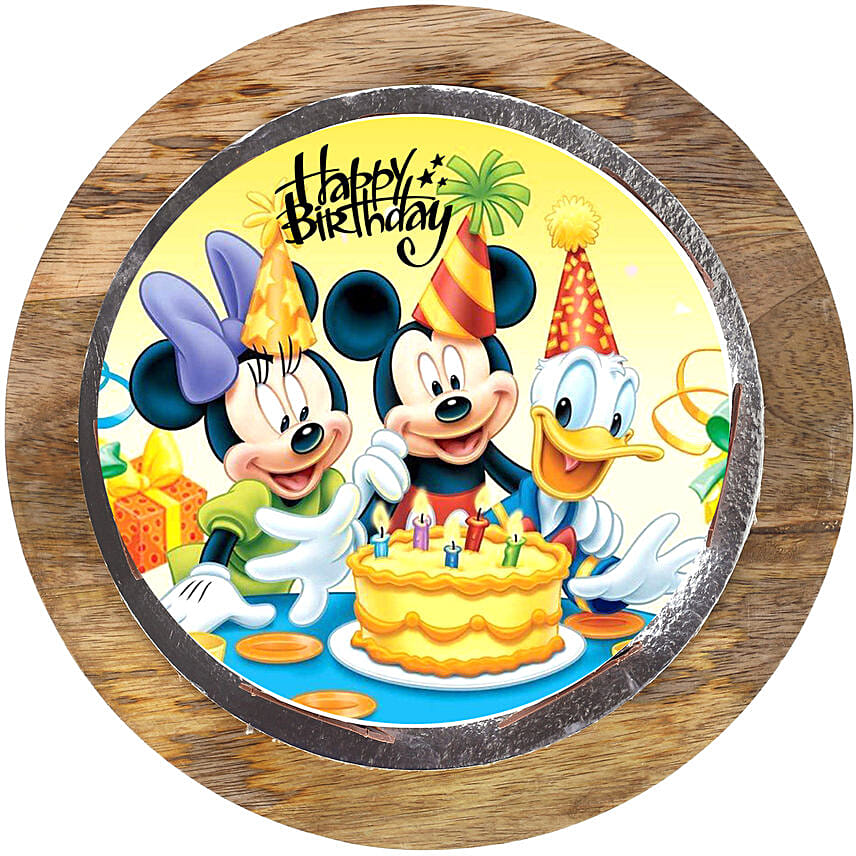 Mickey and Minnie Truffle Cake 1 Kg